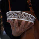 17565 European Crystal Wedding Tiaras Headpieces