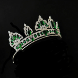 Elegant Emerald Green Zircon Wedding headbands SL0011