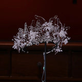 Oversize zircon headpieces 17660