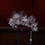 Oversize zircon headpieces 17660