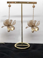 Champagne earring