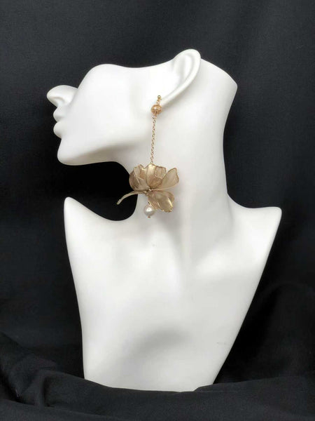 Champagne earring