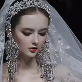 ST1-16984 Mid-east Wedding tiara headpieces