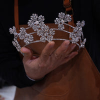 ST1-17470 Oversize Wedding Tiaras Crowns