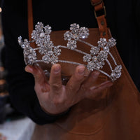 ST1-17470 Oversize Wedding Tiaras Crowns