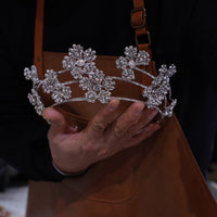 ST1-17470 Oversize Wedding Tiaras Crowns