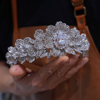 ST1-17530 Zircon Wedding Headpieces