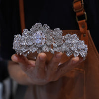 ST1-17530 Zircon Wedding Headpieces