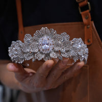 ST1-17530 Zircon Wedding Headpieces