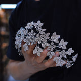 ST1-17691 Full Zircon Wedding Headbands