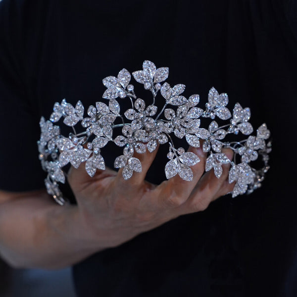 ST1-17691 Full Zircon Wedding Headbands