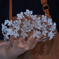 ST1-17691 Full Zircon Wedding Headbands