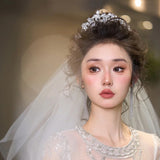 Oversize Crystal Great Zircon Bridal Headpieces Tiara