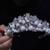 Zircon Wedding Tiaras Crown ASL-0405
