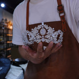 asl-0492 Vinteage Zircon Wedding Tiaras