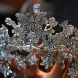 st1-17256 Oversize Zircon Wedding Tiaras Crowns