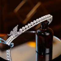 ST1-17261 Crystal Butterfly Wedding Tiaras Crowns