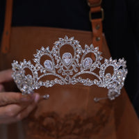 st1-17654 European Zircon Wedding Tiaras