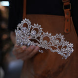 st1-17654 European Zircon Wedding Tiaras