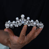 st1-st1-17815 Princess &Pearls Wedding Tiaras Crowns