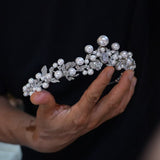 st1-st1-17815 Princess &Pearls Wedding Tiaras Crowns