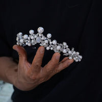 st1-st1-17815 Princess &Pearls Wedding Tiaras Crowns