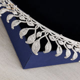 Full Zircon Brides Crowns Tiaras Elegant Headband For Brides Wedding Hair Accessories Evening Hair Jewelry