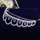 Gorgeous Crown Tiara de Noiva Princess Wedding Hair Accessories Women Hair Jewelry Zircon Bridal Crown and Tiaras