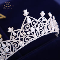 New Design Wedding Tiaras Bridal Headpiece Bride Hair Jewelry Queen Crowns Tocado Novia Wedding Hair Accessories